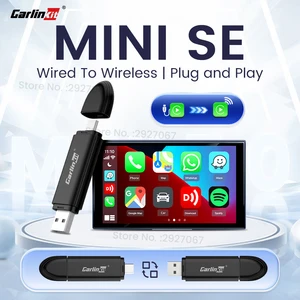 CarlinKit MINI 5.0 Pro Wireless CarPlay Adapter Plug & Play Smart CarPlay Box USB Dongle for OEM Car WiFi Bluetooth Auto Connect