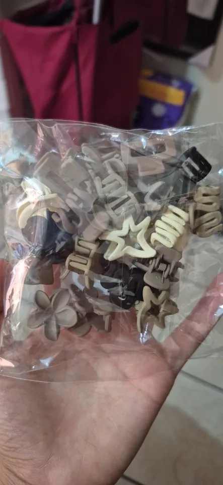 5/10/20/30pcs Beige Mixed Pack Small Clips, Cute Girl Accessories - Perfect for Daily Use, Special Occasions, or Travel Gifts photo review