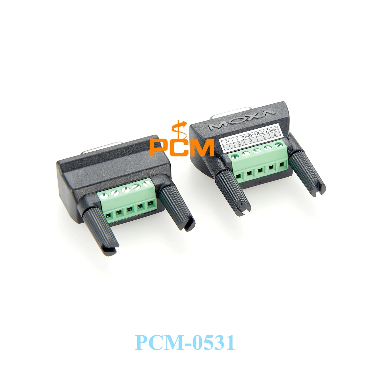 Adaptador DB9 para bloco de terminais Mini DB9F para TB compatível com MOXA para automação industrial e comunicação serial, 1 unidade