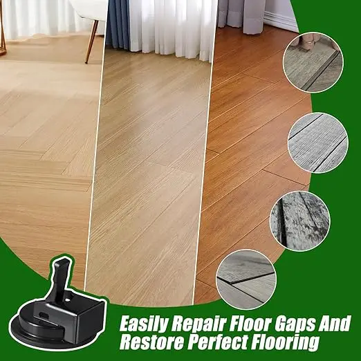 Floor Gap Fixer Tool Wood Flooring Tool with Suction Cup Tiles Plank Grabber  Laminate Floor Gap Repair Tool for Vinyl Plank
