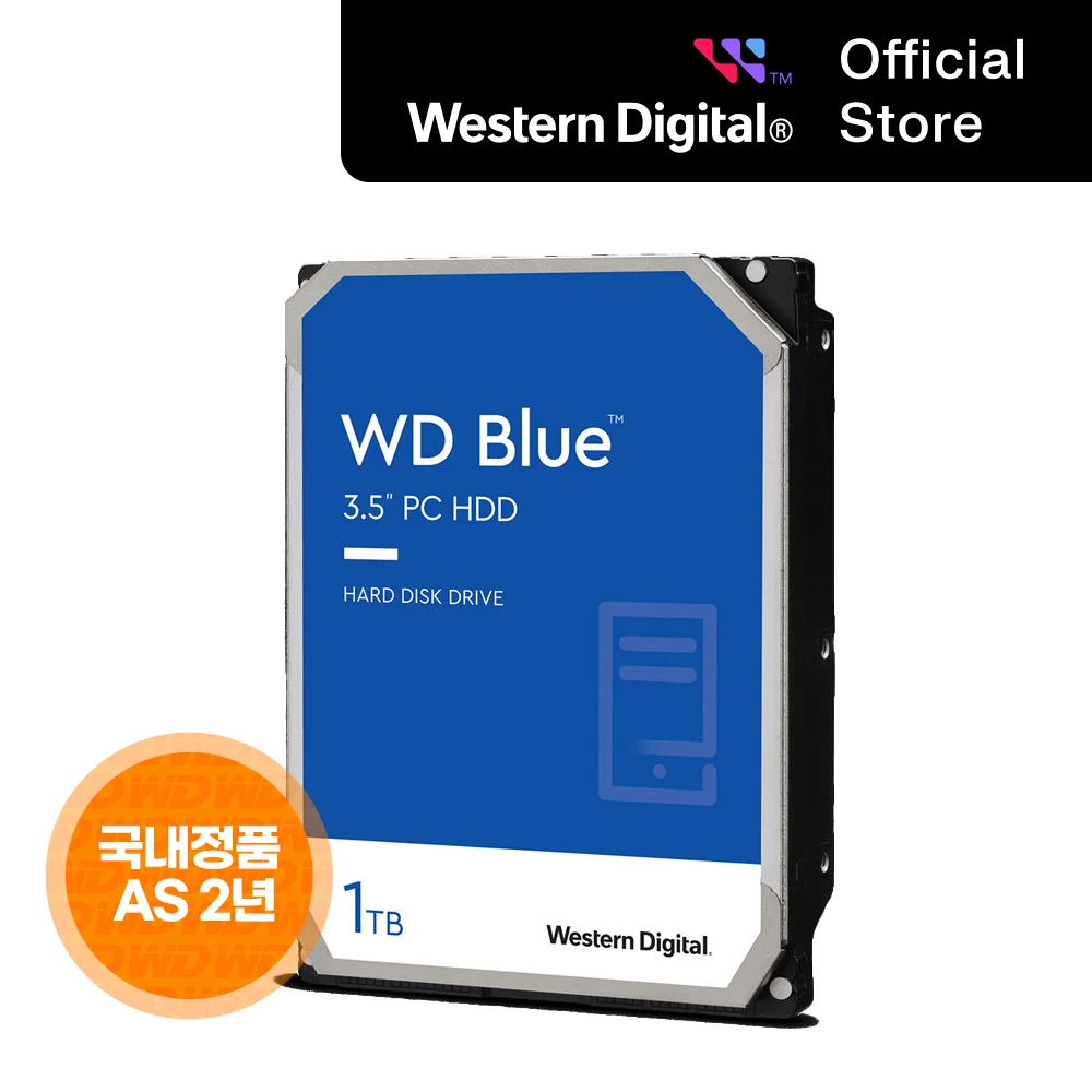 [WD Korea Total Version] WD BLUE 1TB hard disk WD10EZEX domestic genuine AS 2 years (domestic same day sent)