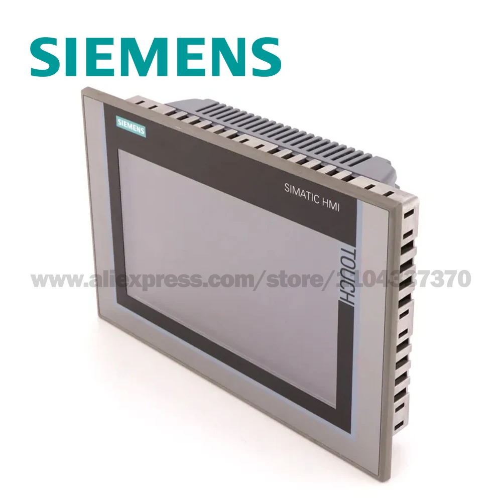 سيمنز SIMATIC HMI TP900 كومفورت، لوحات مريحة، أجهزة قياسية تعمل باللمس، شاشة TFT عريضة 9 بوصة 6AV2124-0JC01-0AX0