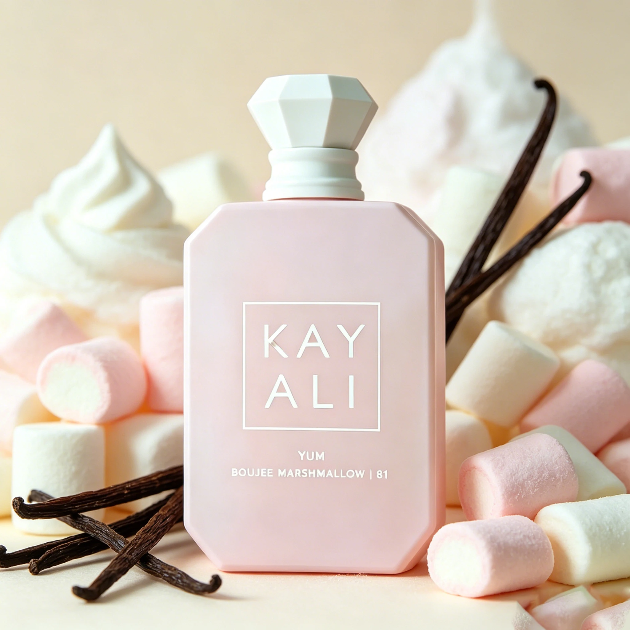 Kyl No. 81 Women's perfume 100ml Sweet gourmet vanilla cotton candy perfume, suitable for women, lasting pink fragrance