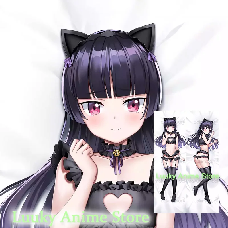 Dakimakura Kuroneko Oreimo Anime Double Sided Print Life-size Body Pillow Cover