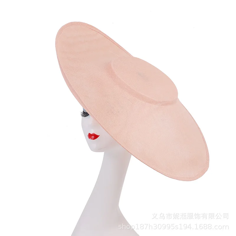 Sinamay Fascinator Hat Base XL Disc Headpiece