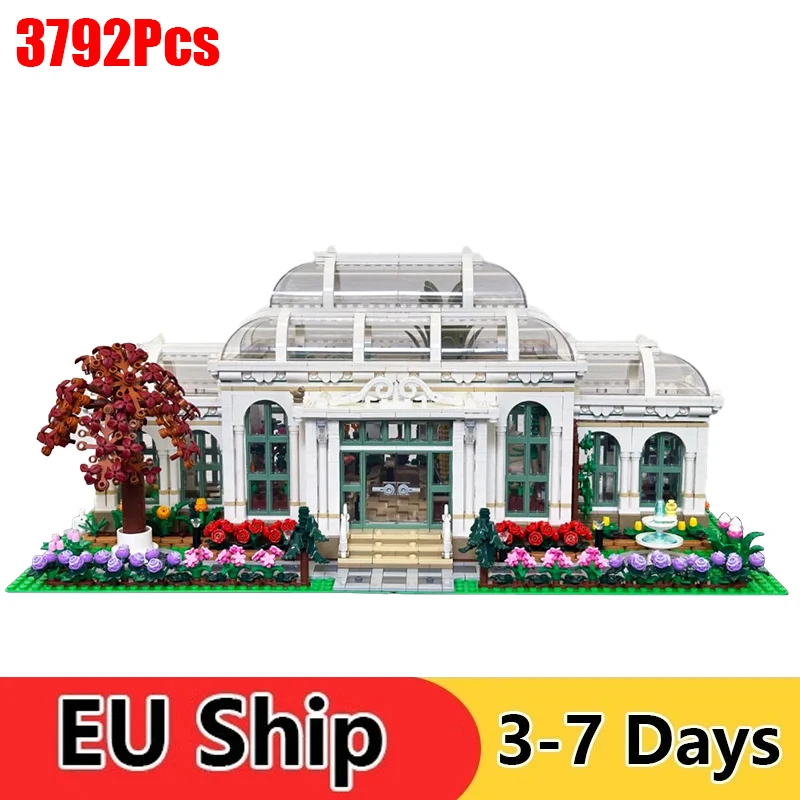3792 stücke Garten bausteine setzen das botanische Modell DIY Montage Ziegel Spielzeug Kinder