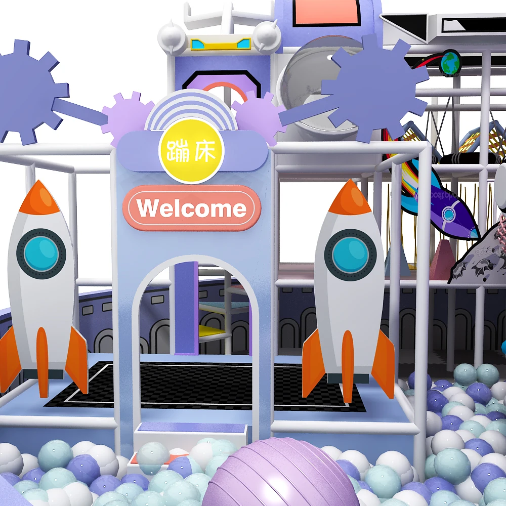 متاهة برامج مول المرح للأطفال في الأماكن المغلقة الراقية للبيع # 1