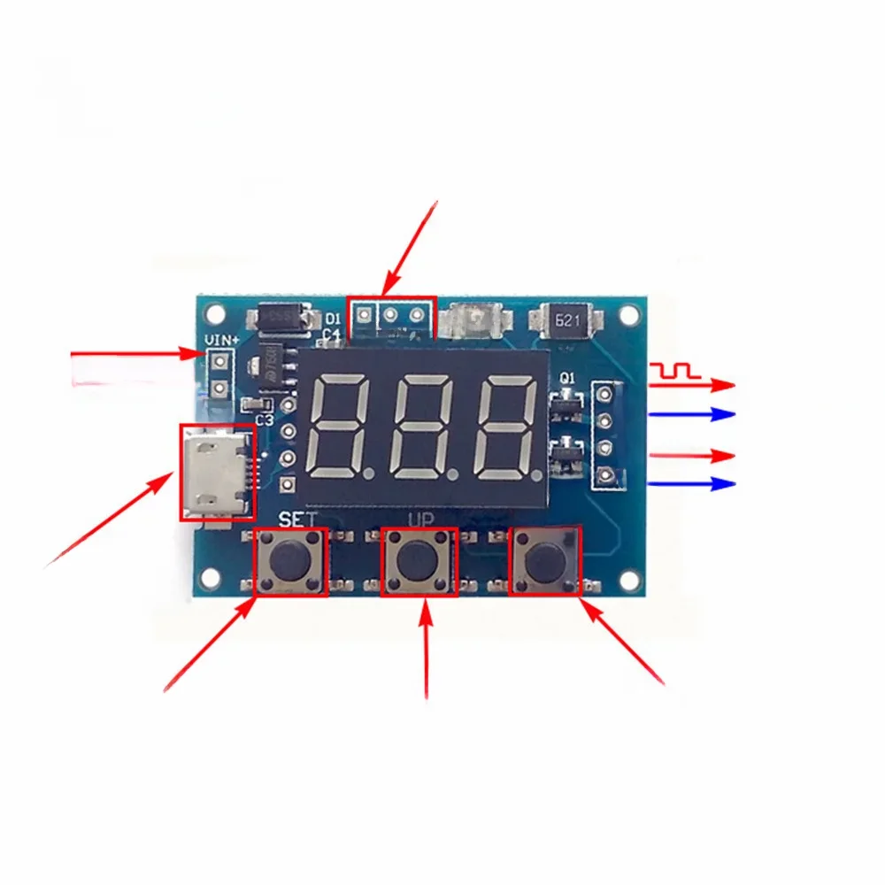 AliExpress Aideepen 5V DC 12V 24V1Hz-150Khz Signal Generator Module Adjustable PWM Pulse Frequency Generator Duty Cycle