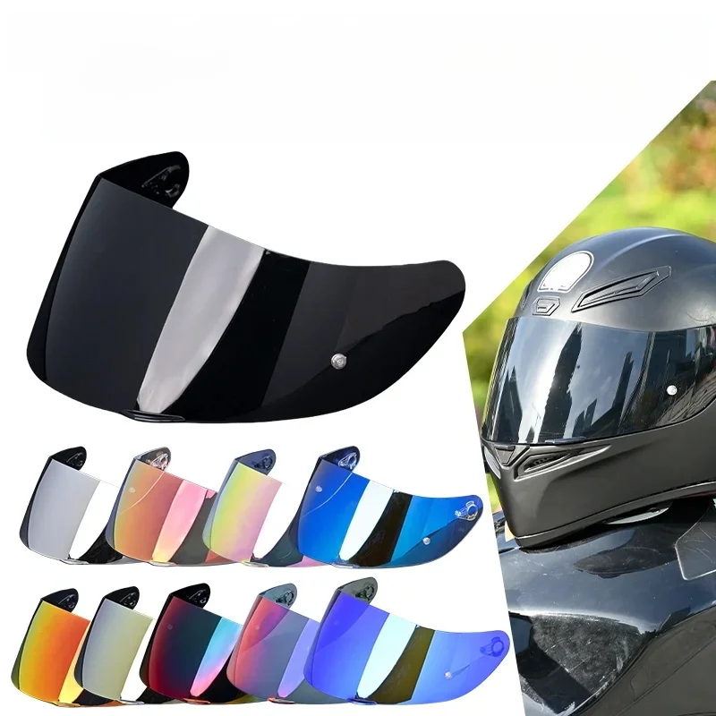 Pour AGV K5 K5S K5-S K3SV K1 K1S Compact ST Moto Casque Visière Lentille Bouclier Lunettes Plein Visage Pin Accessoires Para Moto Casque