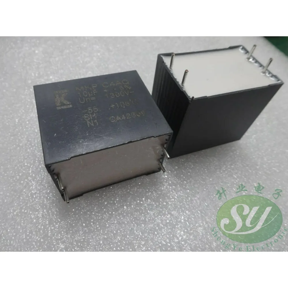 1PCS MKP C4AQ 10uf 1300V 1.3kV 106 J 5% Brand New 37.5mm Mount Power Film Capacitors C4AQUBW5100A3JJ C4AQULW5100A38J