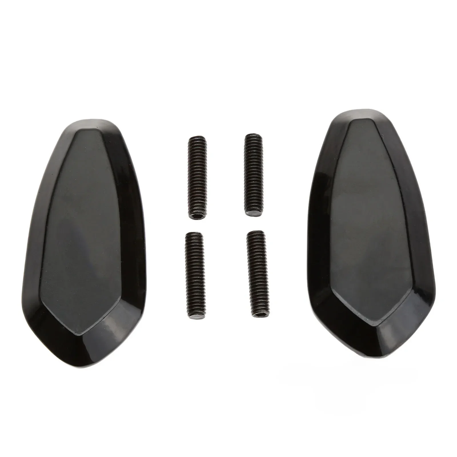 Bloc de rétroviseur de moto, 2 pièces, plaques de Base de rétroviseur, couvercle et vis pour Yamaha YZF R6 2003 – 2006, accessoires de rétroviseurs de moto