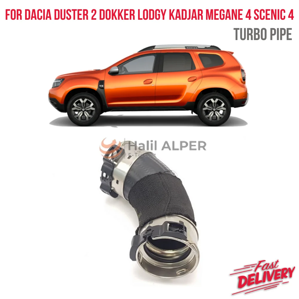 Turbo Pipe 144604914R For Dacia Duster 2 II - Dokker - Lodgy Kadjar Megane 4 Scenic 4 1.5 dCI auto spares parts