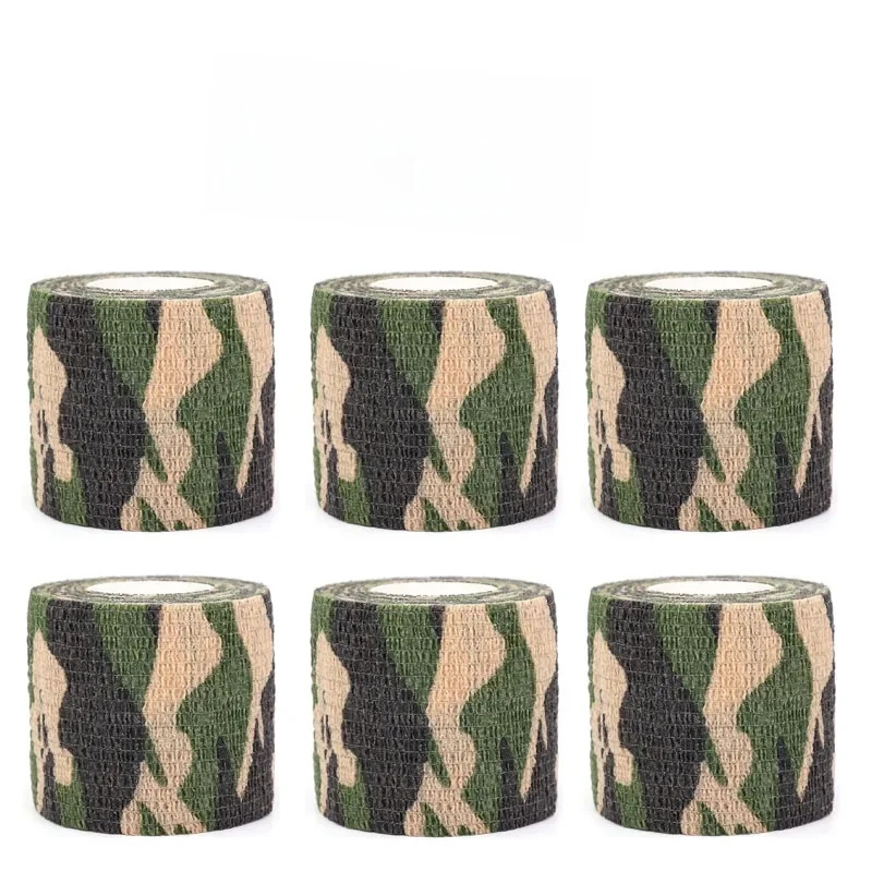AliExpress COYOCO 1/3/6 Pcs Self-adhesive Elastic Bandage Camouflage Bicycle Decoration Hunting 4.5-meter Sports Protective Gear Bracket