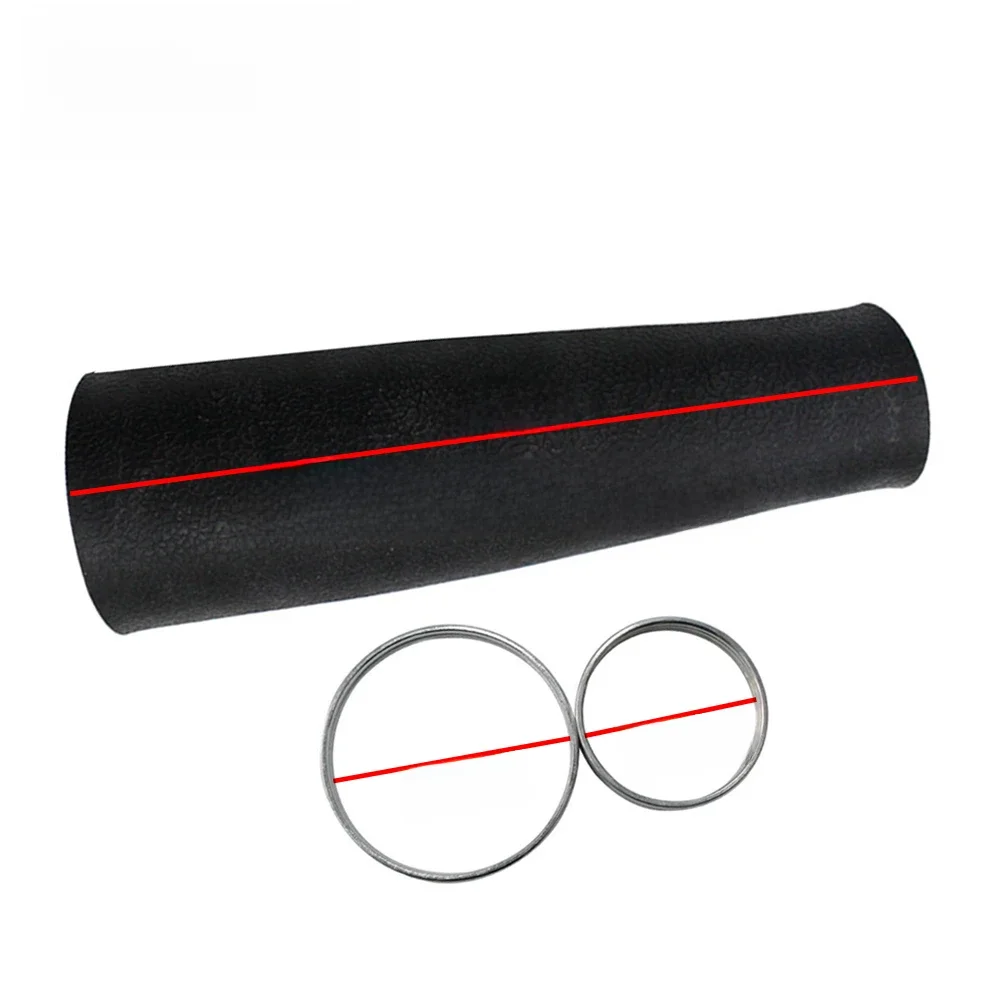 Gumowa tuleja tylnej sprężyny pneumatycznej + pierścienie zaciskowe do Cadillac Escalade do Chevrolet Tahoe do GMC Yukon 2002-2014 25979394 1575626 — zdjęcie 2