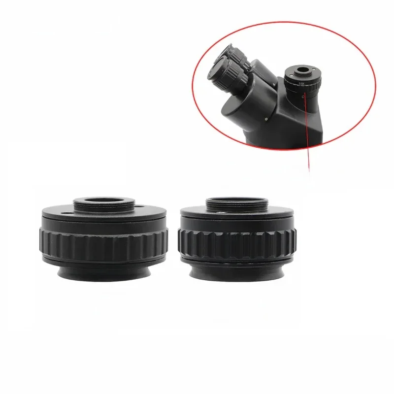 0.35x C mocowanie obiektywu CTV 0.35 kamera HDMI Adapter do Simul ogniskowej trinokularnej mikroskop Stereo HDMI VGA kamera wideo Adapter obiektywu — zdjęcie 2
