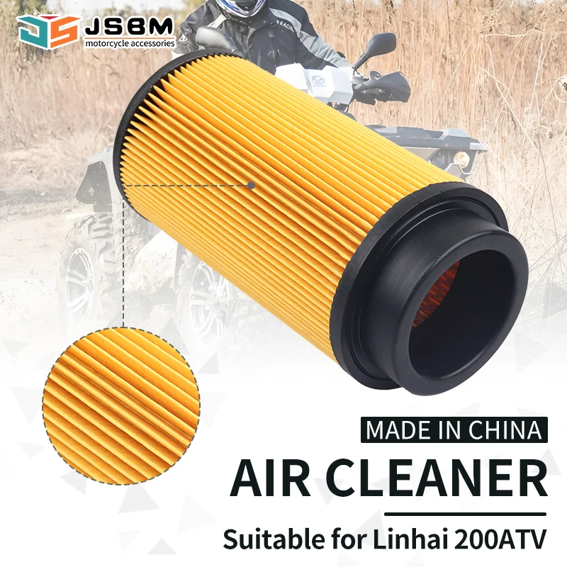 JSBM Intake Air Filter For Linhai  Buyang Xingyue Chironex 260 300 400 CC LH260 LH300 LH400 ATV FA-H300 FA-D300 Allroad Buyang