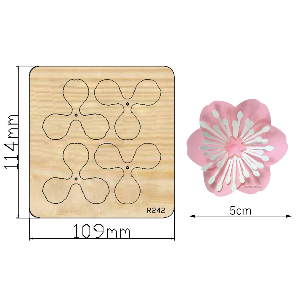 

Цветы деревянные Вырубные штампы Скрапбукинг Декор для дома DIY подходит для рынка универсальная режущая машина/R242