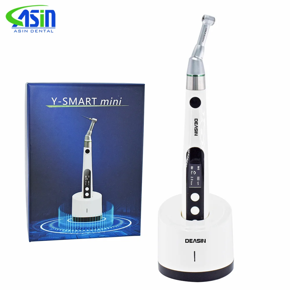 

Dental Wireless Endo Motor Smart with LED Lamp 16:1 Standard Contra Angle Endodontic Instrument