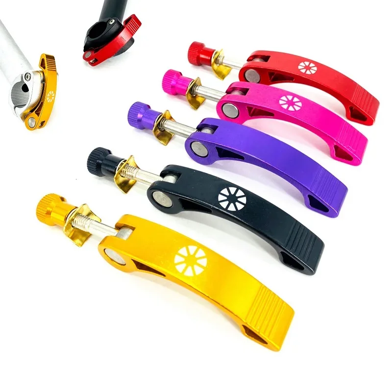 AliExpress Electric Folding Bicycle Stem Quick Release Lever Aluminum Alloy Folding Stem Quick Release Buckle Handlebar Fixed Lever