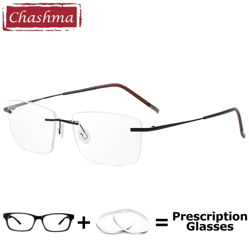 chashma-prescription-glasses-ultra-light-optical-rimless-pure-ttianium-myopia-lens-multifocal-free-form-progressive-spectacles