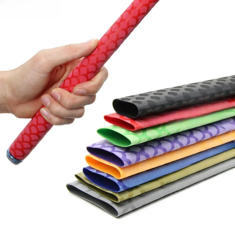 AliExpress UK 1/3pcs Non Slip Heat Shrink Tube Fishing Rod Wrap Anti Skid Bicycle Handle Insulation Protect Racket