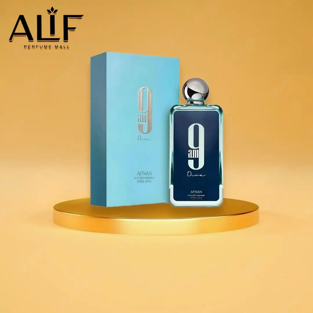 น้ำหอม Afnan 9Am Dive Eau de Parfum ขนาด 100 มล./3.4 ออนซ์ เป็นของขวัญที่สมบูรณ์แบบ (วันวาเลนไทน์, วันฮาโลวีน, วันคริสต์มาส, ของขวัญวันเกิด)