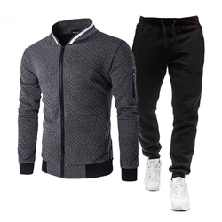 Men's Tracksuit Autumn Clothes Sportswear Two Piece Set Men Jacket Sweatpants Brand Clothing Male Sweatsuit Sports Suits Husband