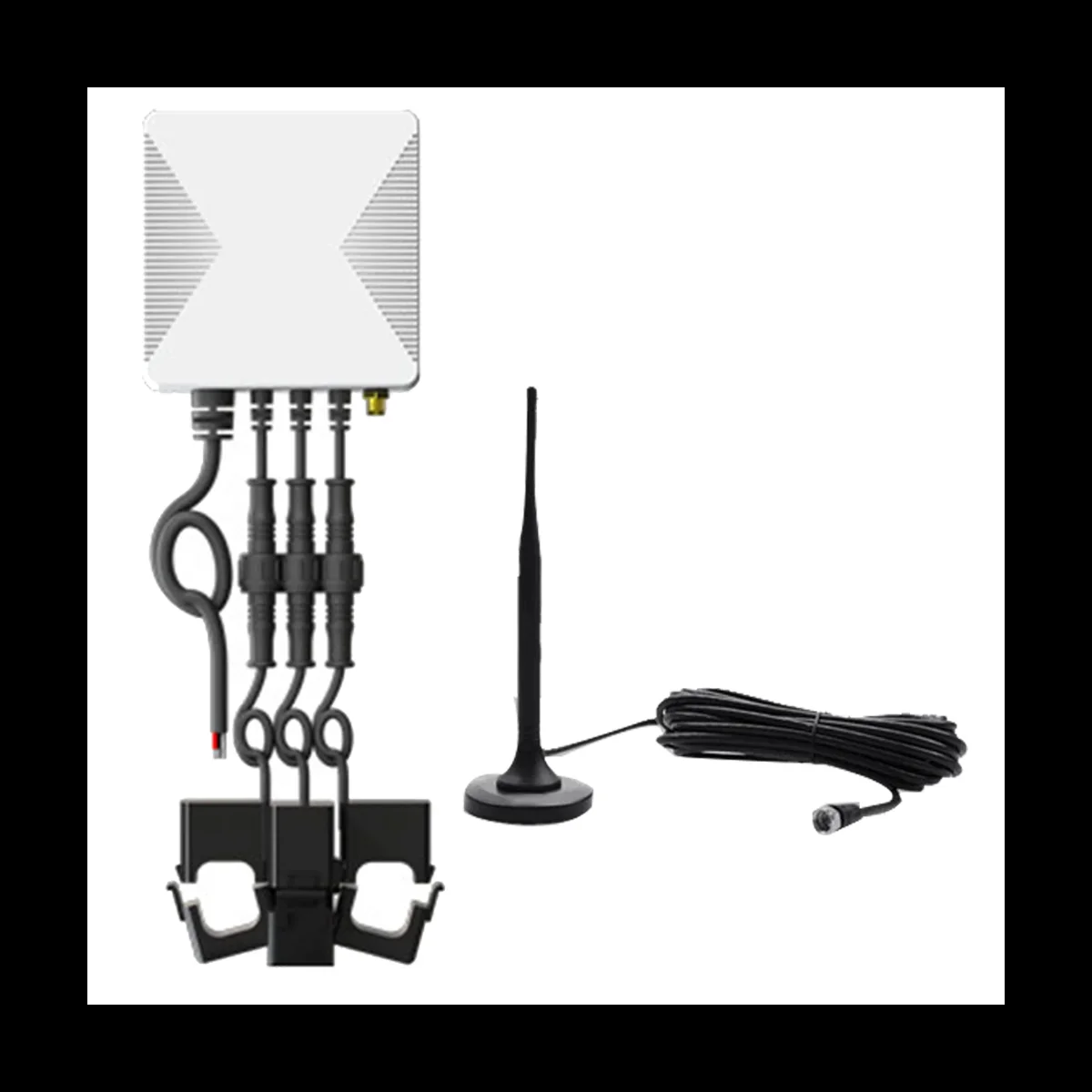 200A Tuya ZigBee 3 Phase Energy KWH Meter Power Clamp Current Transformer App Monitor