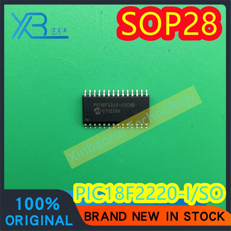 Chip de procesamiento de microcontrolador, PIC18F2220-I/SO PIC18F2220 SOP28 PIC18F2220-I, Nuevo punto electrónico original, 4/20 piezas