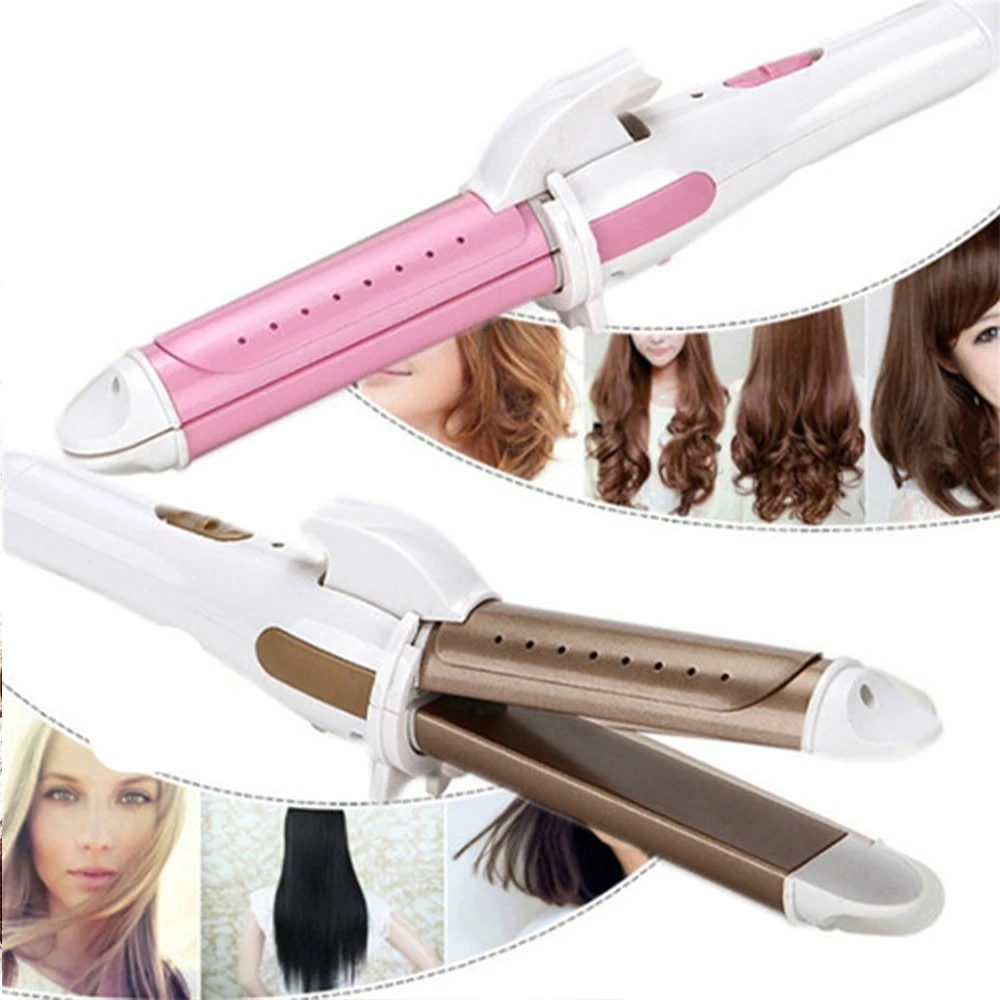 Chapinha e Babyliss 2 em 1 Portátil Bivolt Mini Profissional Design Compacto para Cachos e Ondas em Viagens