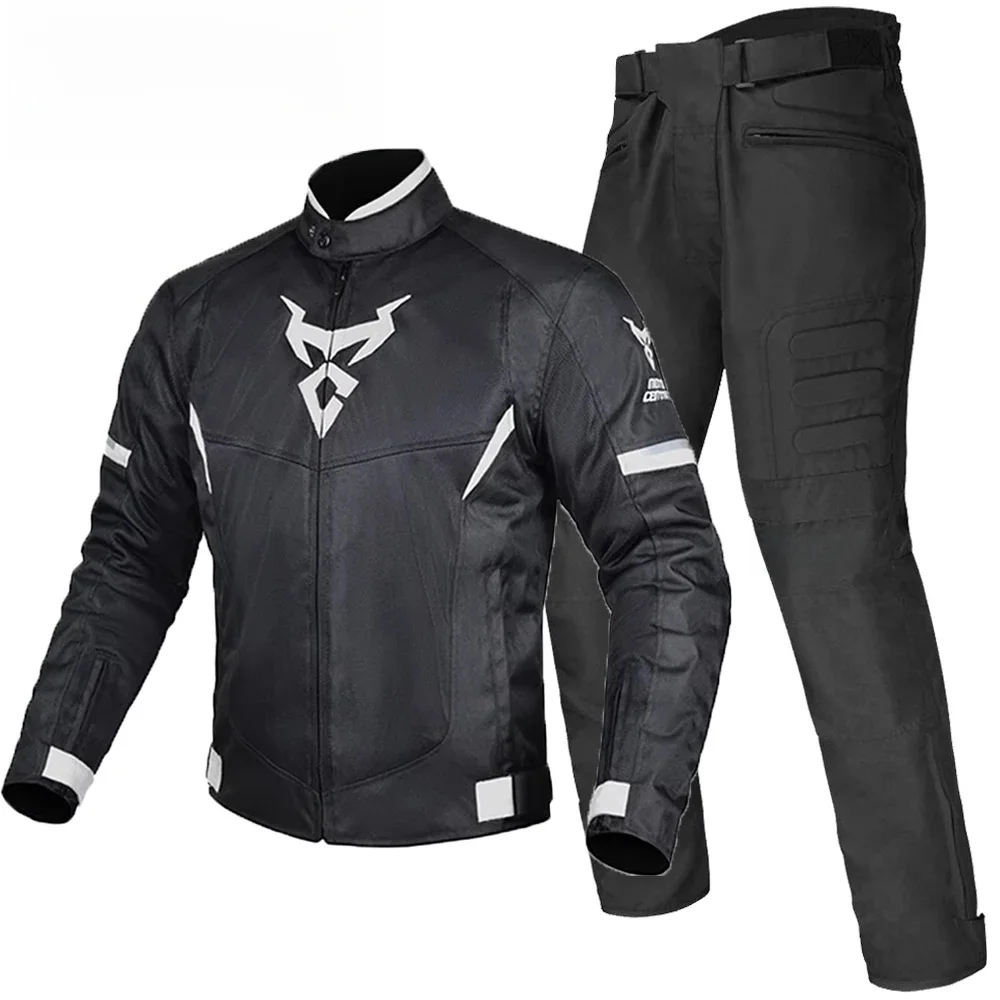Veste de moto, vêtements de protection pour les déplacements sur route, vêtements de sport, d'équitation tout-terrain, réfléchissants, respirants, durables, Anti-chute