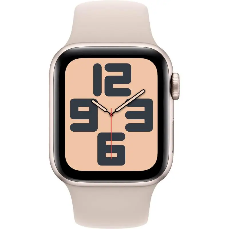 Apple Watch SE (2022) 2nd Gen 40mm A2722 (GPS Only, No Cellular) Starlight - Refurbished Excellent Condition