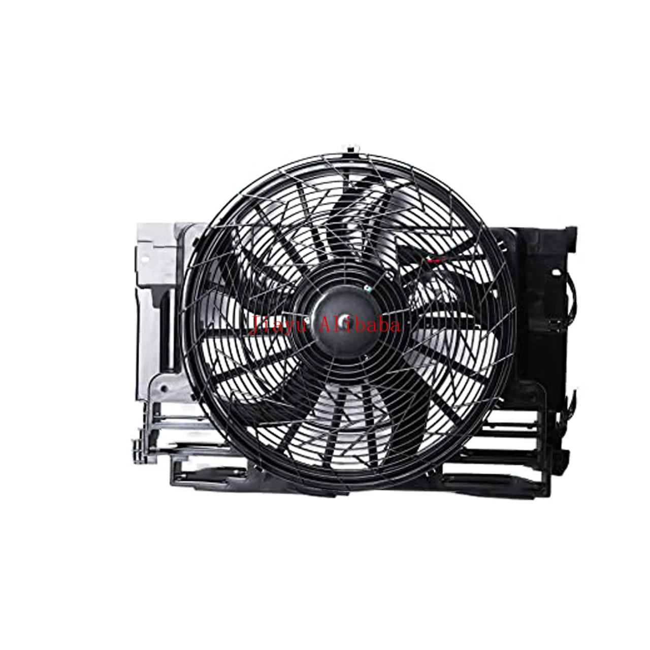 64546921381 For A/C AC Radiator Condenser Cooling Push Fan 5 Blades For BMW X5 E53 00-06  Series