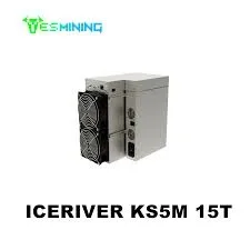 

D совершенно новый оригинальный IceRiver KS5M Kaspa Miner 15T 3400W KAS с блоком питания