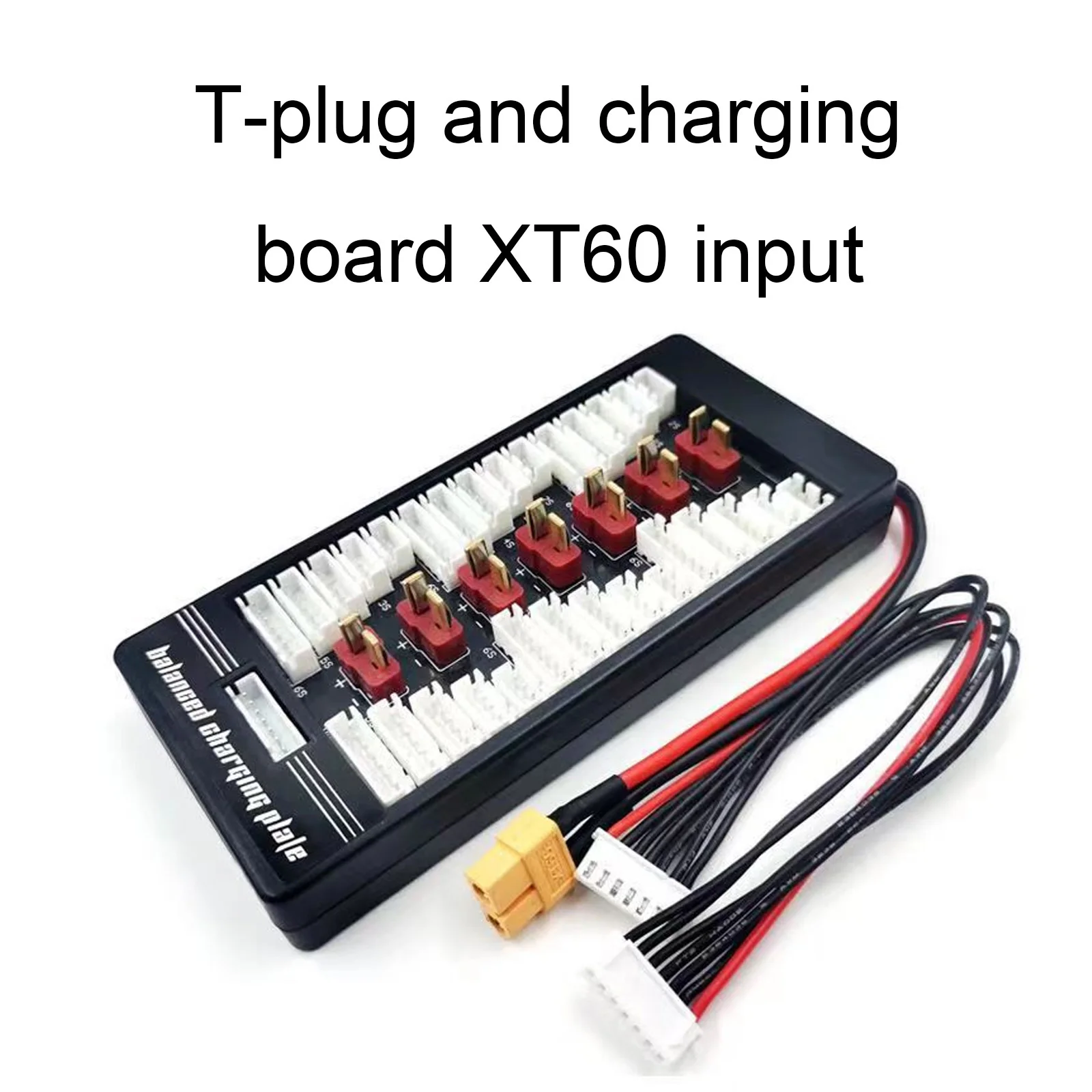 2S-6S LiPo Parallel Charging Board XT60 XT30 XT90 T Plug EC3 EC5 4.0mm Banana Plug Balance Charger Board for IMAX B6 ISDT
