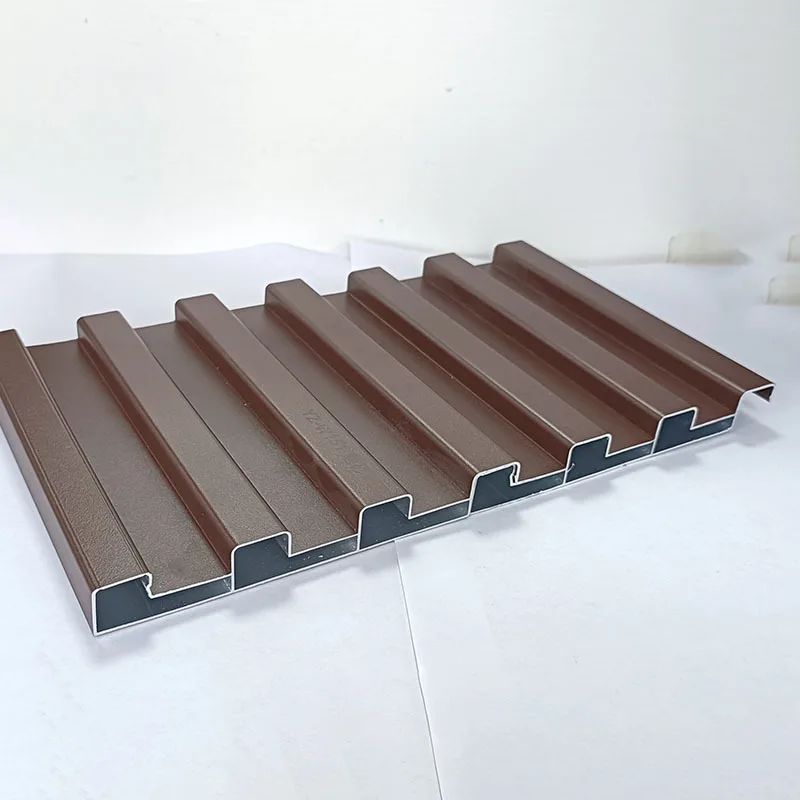 Aluminum Roof Fluted Panel Exterior And Interior Usage Decorative Board No Rusty Wall Panels Excellent Eco Friendly