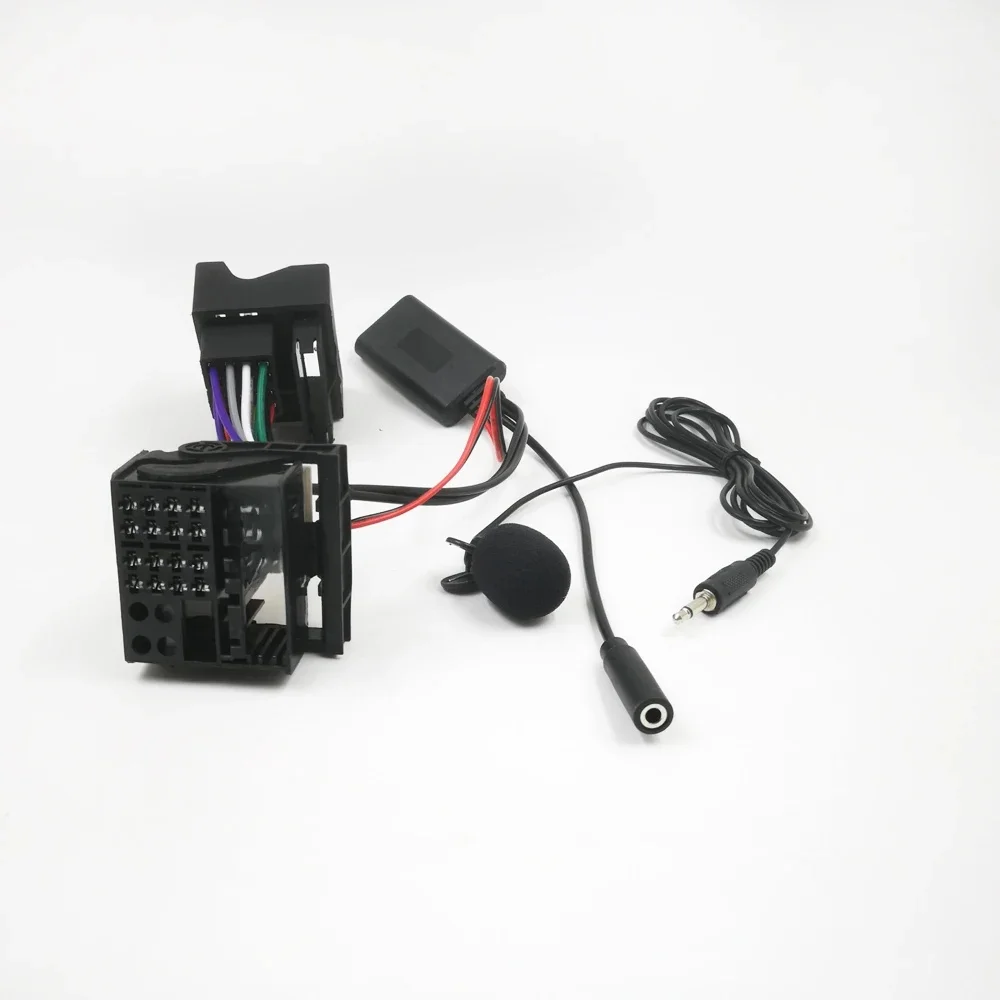 Biurlink Dla Peugeot 207 307 407 308 Dla Citroen C2 C3 RD4 12Pin Moduł Bluetooth Bezprzewodowe Radio Stereo AUX-IN Adapter Audio — zdjęcie 2