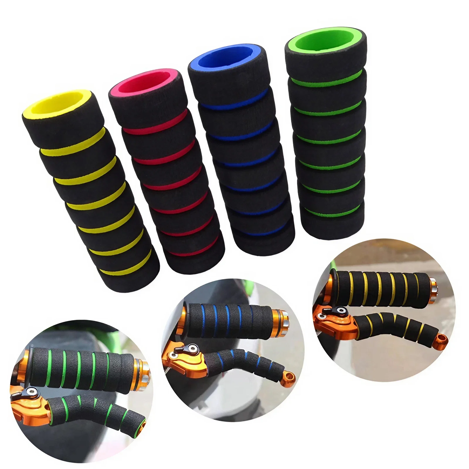 Bike MTB Handlebar Cover Grips Foam Sponge Grip Cover Anti-slip Bike Grip Cover Stonego Bicycle Accessories