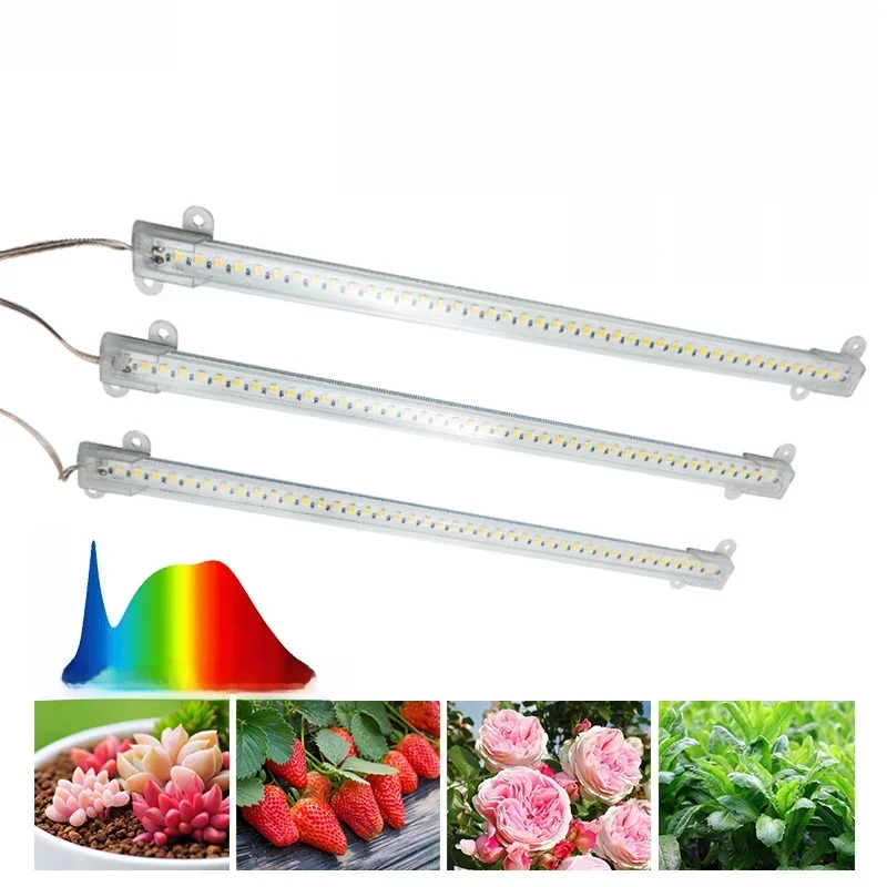Phyto-lampe LED USB 5V 30cm 1T 2T 3T 4T, barre lumineuse pour culture hydroponique de plantes, fleurs, serre