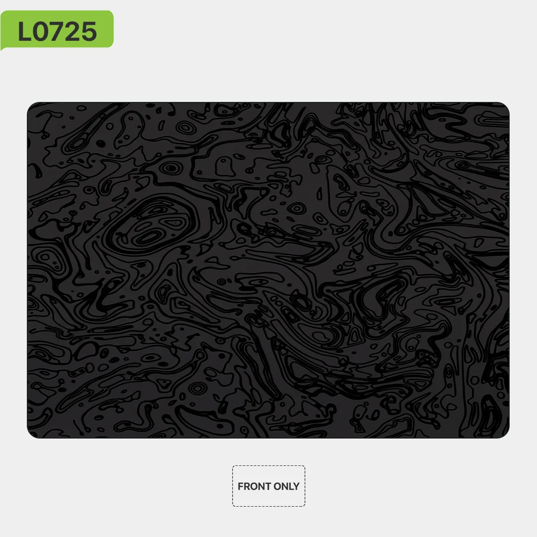Para MacBook Pro / Air Poseidon Waves Series Skin Vinyl - Envoltura de ajuste personalizado de la colección NEXA Skins LT060