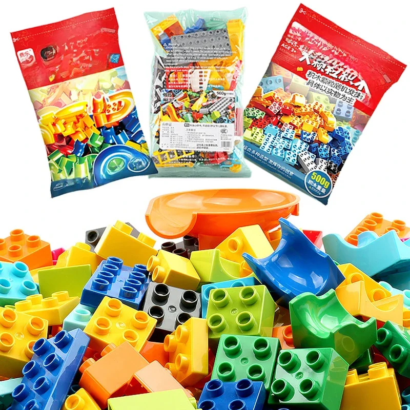 Bulk Grote Deeltje Bouwsteen Accessoires Dierenhuis DIY Gemonteerde Bakstenen Kinderen 3-6 Jaar Oud Educatief Speelgoed En Geschenken - afbeelding 2