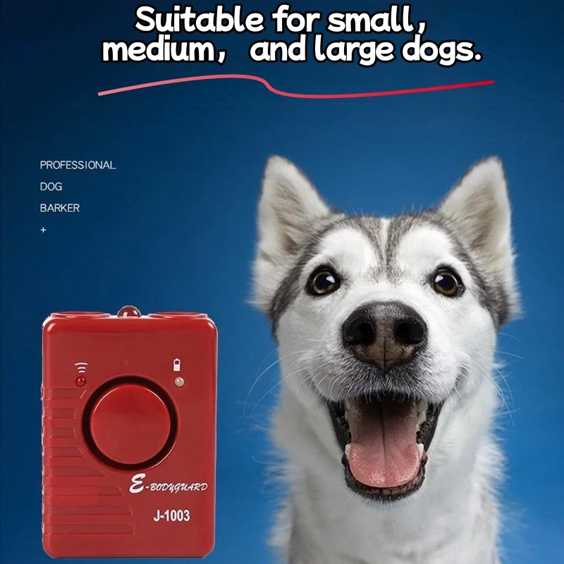 Take this cutting-edge ultrasonic dog repeller with you.