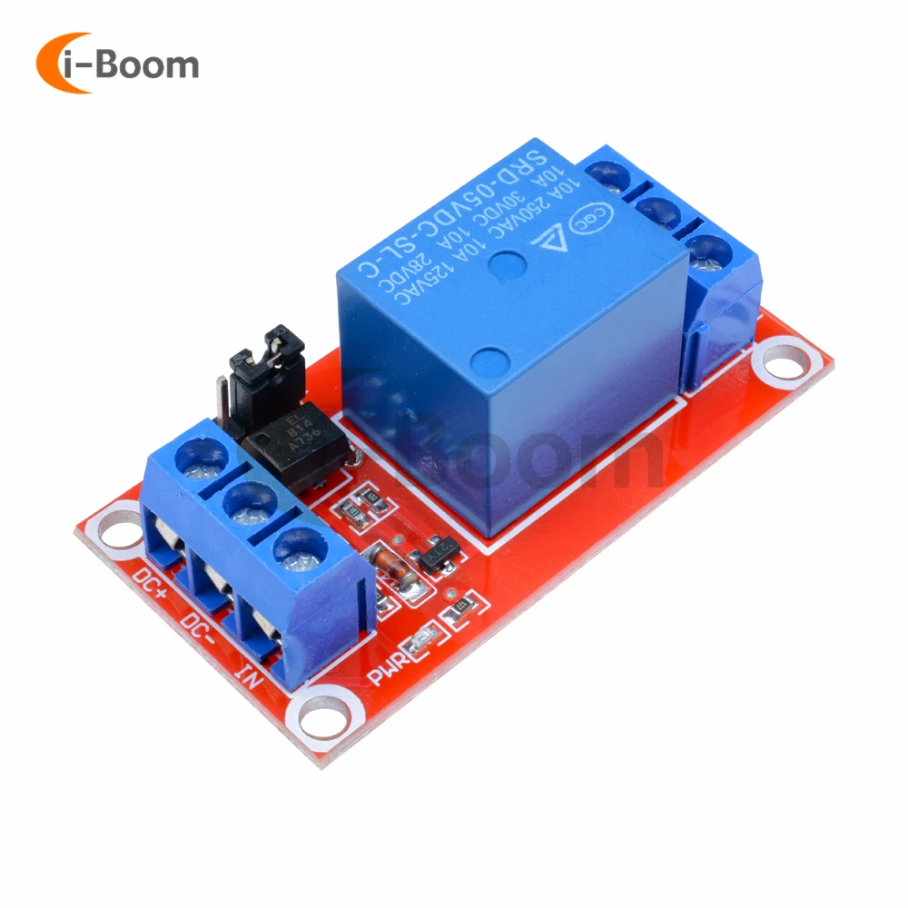 5V 9V 12V 24V One 1 Channel Relay Module Board Shield with optocoupler Support High and Low Level Trigger