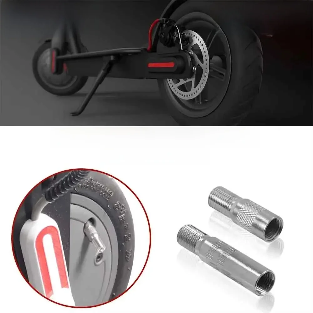 Adaptateur d'extension de capuchon de pneu de roue d'extension de tige de capuchon de Valve à visser de 25mm 39mm pour Xiaomi M365 Pro pro2 1S MI 3 e-scooter
