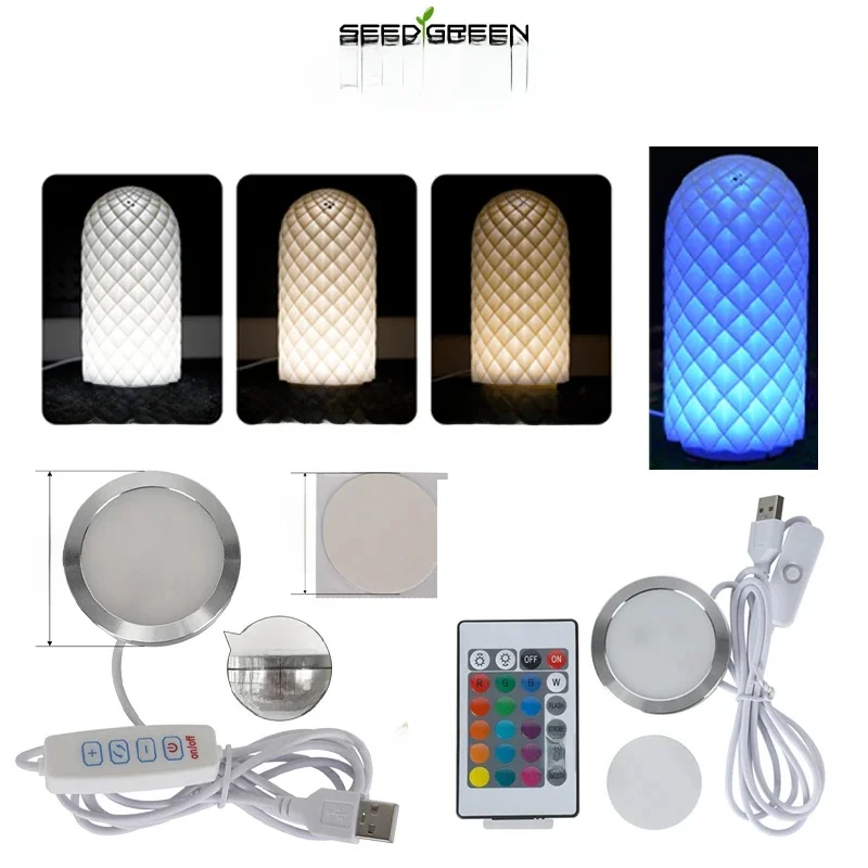 Kit de lampe Led pour laboratoire Bambu 001, matériel, pièces d'impression 3d, Kit d'éclairage Bambulab, modèle de pièces de lumière Led