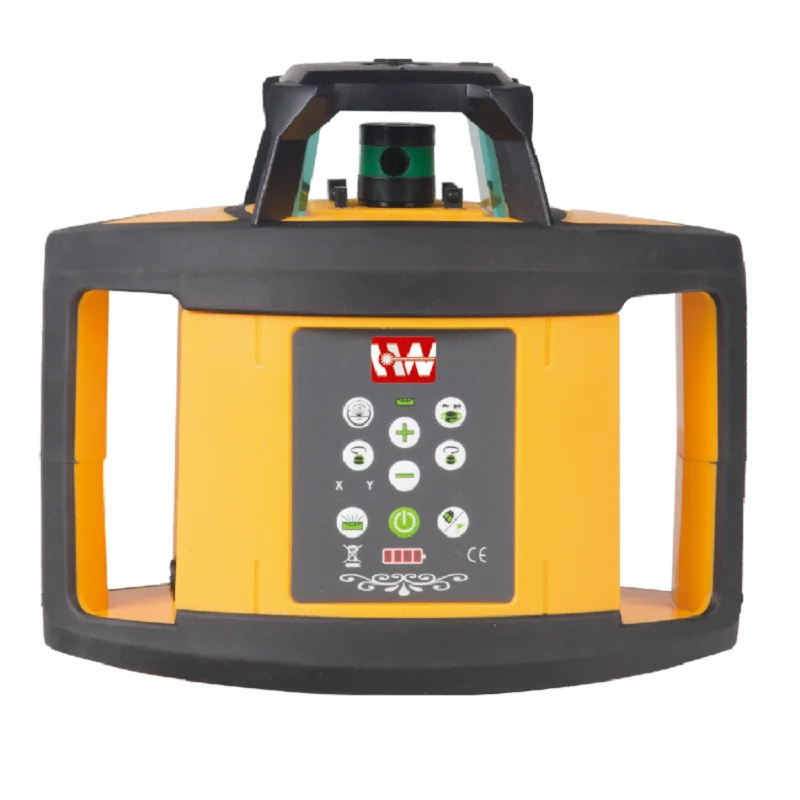 Heipoe HP2010G شعاع أخضر ليزر - مراجعة Rotary Laser Level 500M Range وسعره