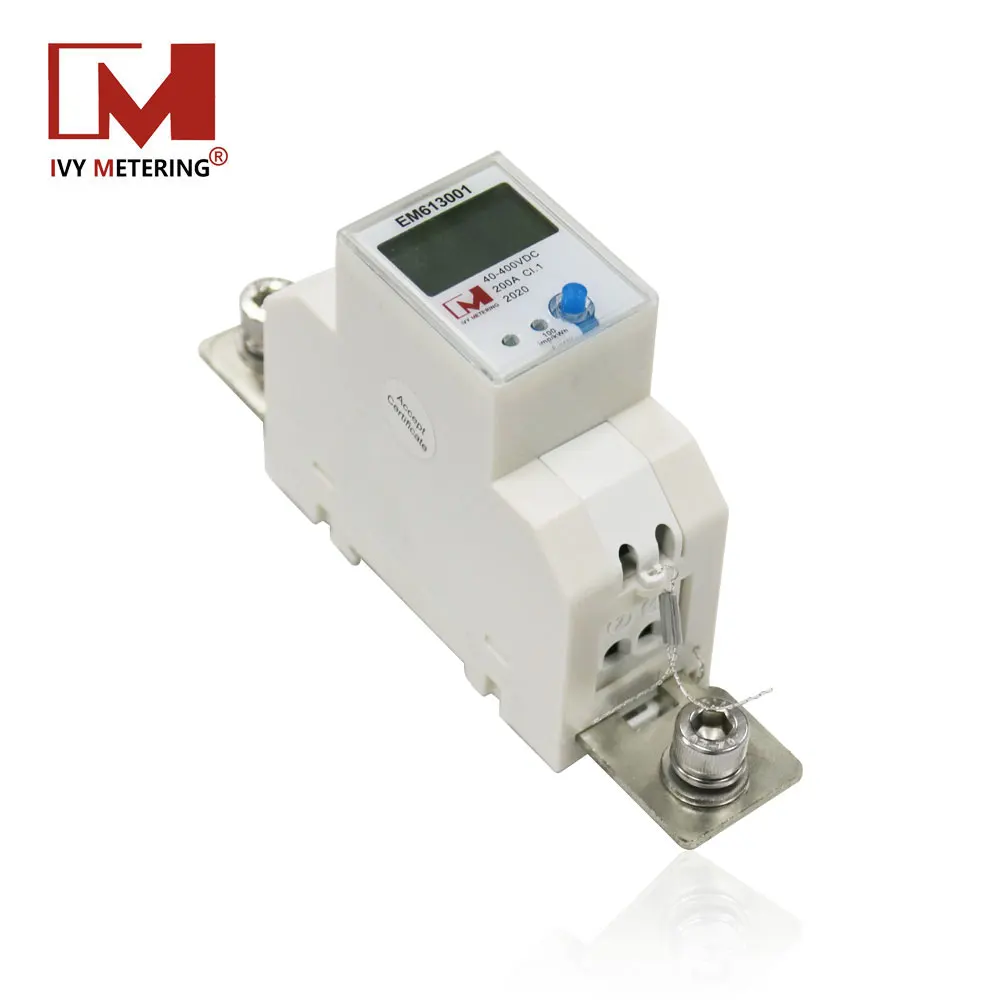 Imagem -03 - Carregador do Medidor de Energia Inteligente Carregador ev Em613001 Power Voltage Monitoring 125a 200a 400vdc