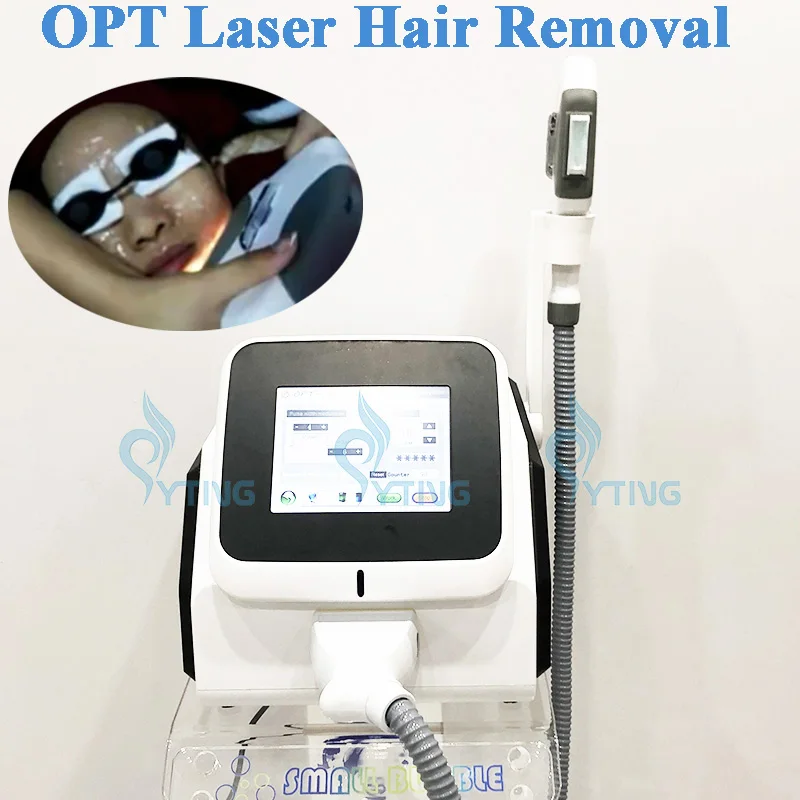 Spa Salon Use OPT IPL E-light Laser Hair Removal Skin Rejuvenation Acne Treatment Vascular Removal Machine with 5 Filters