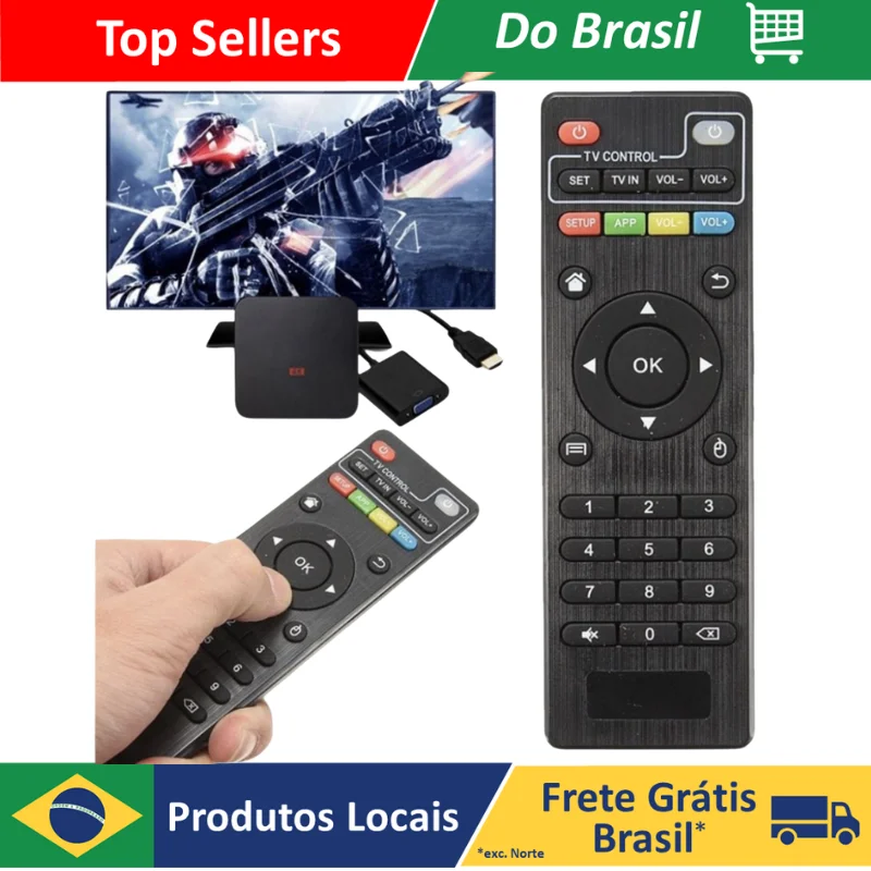 Remote Control Tv Box Universal 4K Mx9 Tx3 Tx2 Tx9 Mxq Pro 4K