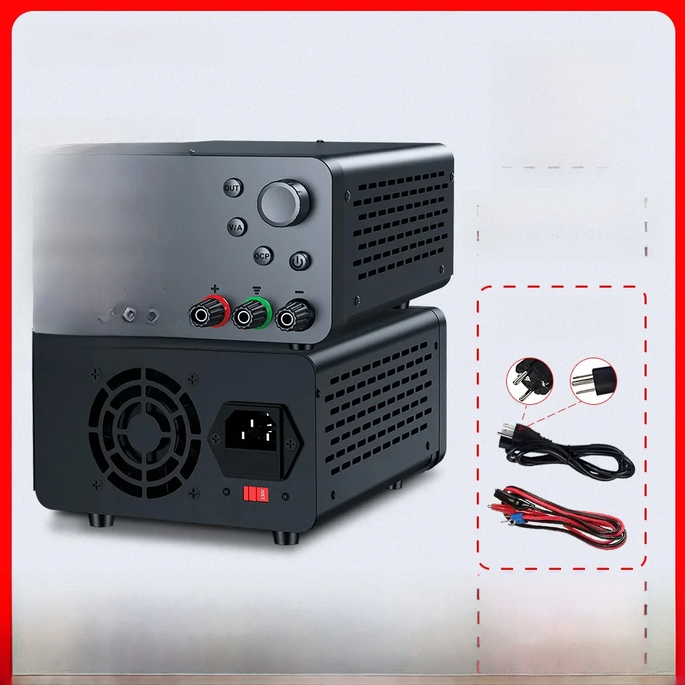NANKADF Laborbank-Netzteil 30 V 10 A Schaltnetzteil 30 V 5 A einstellbare Quelle 60 V 5 A Spannungsstabilisator 120 V 3 A